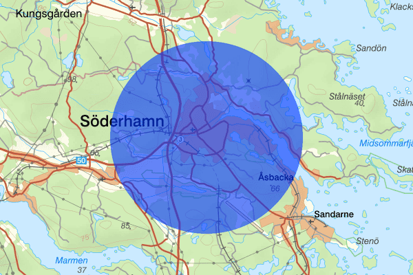 Söderhamn 4 augusti 05.35, Brand, Söderhamn