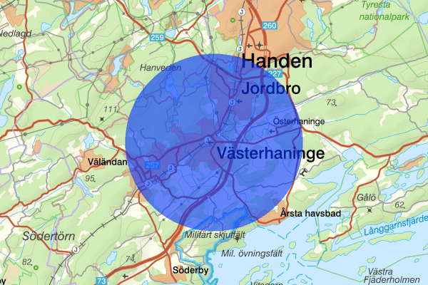 Västerhaninge 5 augusti 11.33, Rån, Haninge