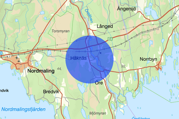 Håknäs 5 augusti 11.57, Trafikolycka, Nordmaling