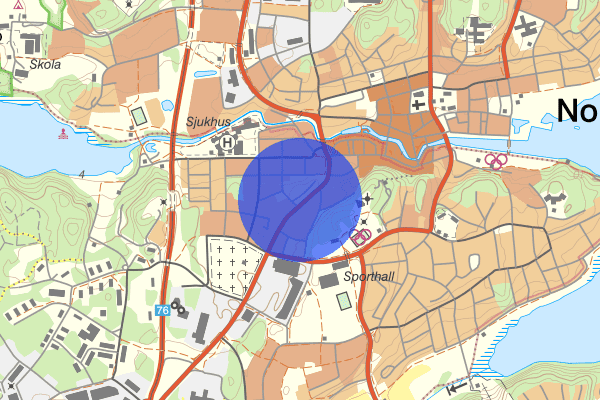 Stockholmsvägen 5 augusti 14.07, Sjölagen, Norrtälje