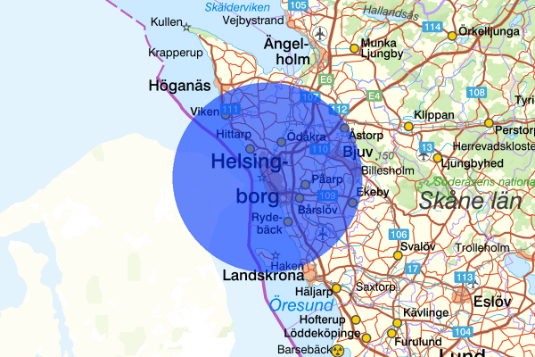 Helsingborg 5 augusti 15.03, Mord/dråp, försök, Helsingborg