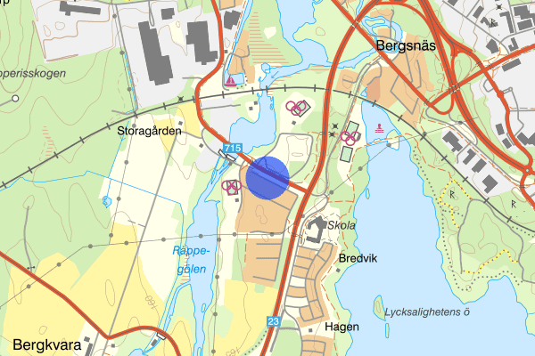 Östra Räppevägen 8 augusti 11.13, Trafikolycka, Växjö
