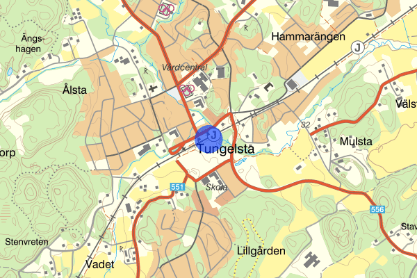 Tungelsta 9 augusti 01.42, Misshandel, Haninge