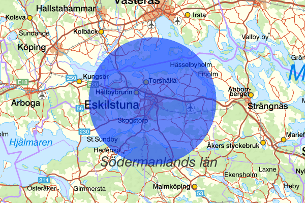 Eskilstuna 9 augusti 12.00, Misshandel, Eskilstuna