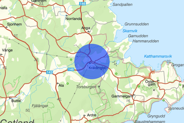 Kräklingbo 10 augusti 00.27, Trafikbrott, Gotland