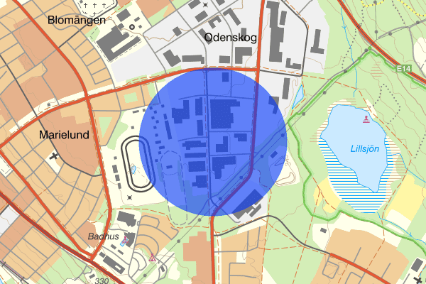 Odenskogsvägen 11 augusti 10.04, Stöld, Östersund