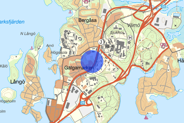 Sunnavägen 11 augusti 17.18, Trafikolycka, Karlskrona