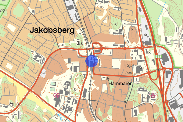 Jakobsberg 12 augusti 16.04, Brand, Järfälla