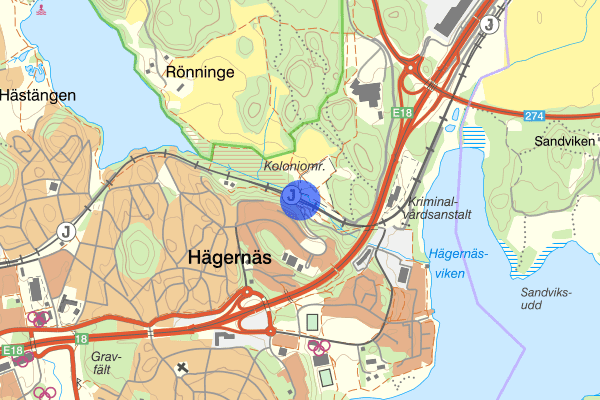 Hägernäs 13 augusti 09.12, Brand, Täby