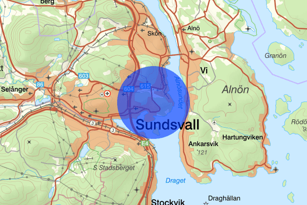 Skönsberg 13 augusti 11.40, Fylleri, Sundsvall