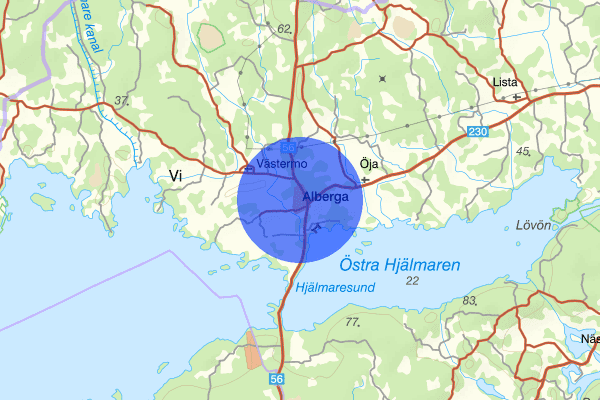Alberga 13 augusti 17.22, Trafikolycka, personskada, Eskilstuna