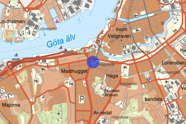 Järntorget 15 augusti 18.20, Trafikolycka, personskada, Göteborg