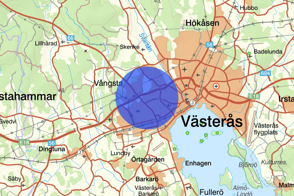 Råby 15 augusti 23.26, Stöld, Västerås