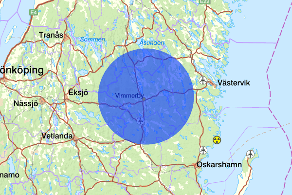  15 augusti 23.36, Misshandel, grov, Vimmerby