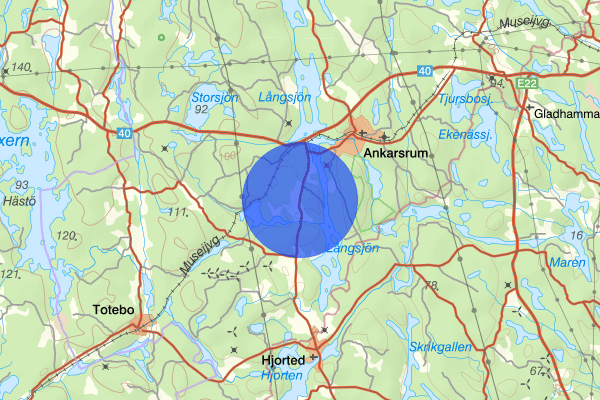 Norrhult 17 augusti 06.36, Brand, Nybro