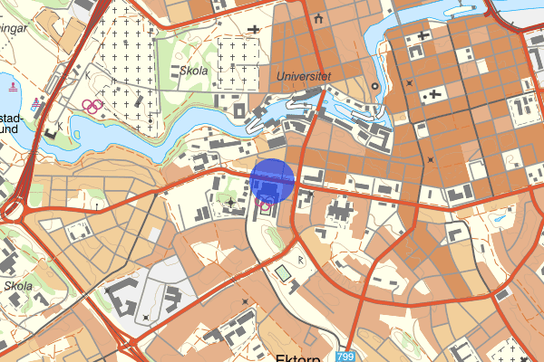 Södra Promenaden 17 augusti 13.57, Trafikolycka, Norrköping