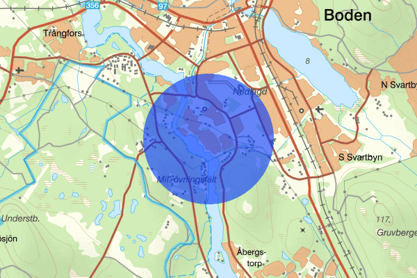 Bodsvedjan 17 augusti 13.35, Olovlig körning, Boden