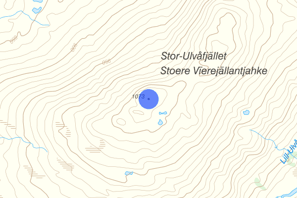 Stor-Ulvåfjället 17 augusti 14.20, Fjällräddning, Åre