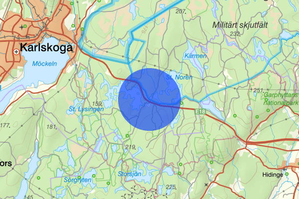 Villingsberg 19 augusti 17.58, Trafikolycka, Karlskoga