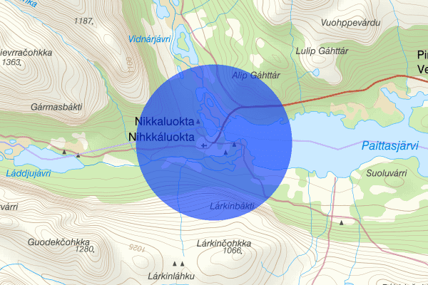 Nikkaluokta 19 augusti 13.50, Fjällräddning, Gällivare