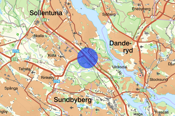Uppsalavägen 20 augusti 00.38, Rattfylleri, Sollentuna