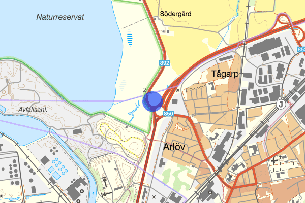 Malmövägen 20 augusti 10.45, Trafikolycka, Svedala