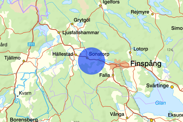 Pålsboda–Finspång Järnväg 20 augusti 15.43, Trafikolycka, Finspång