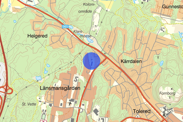 Solstrålegatan 20 augusti 18.47, Rån, Göteborg