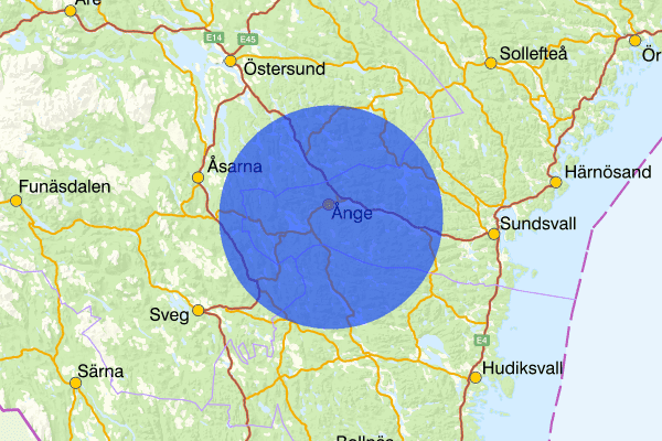  21 augusti 10.54, Rattfylleri, Ånge