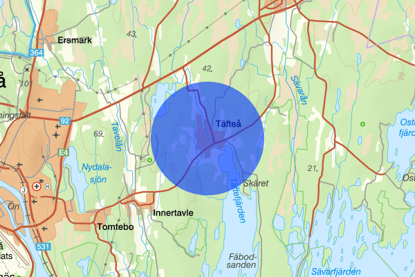 Täfteå 21 augusti 20.26, Trafikolycka, Umeå