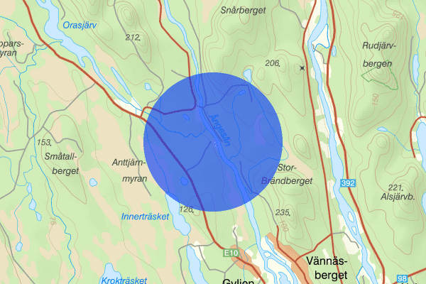 Lilla Edet 22 augusti 07.40, Trafikolycka, vilt, Överkalix