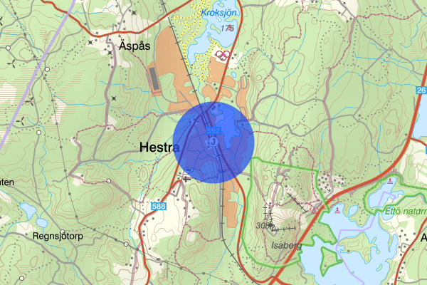 Hestra 24 augusti 04.48, Försvunnen person, Gislaved