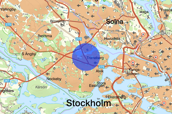 Ulvsunda 25 augusti 02.57, Rån, Stockholm
