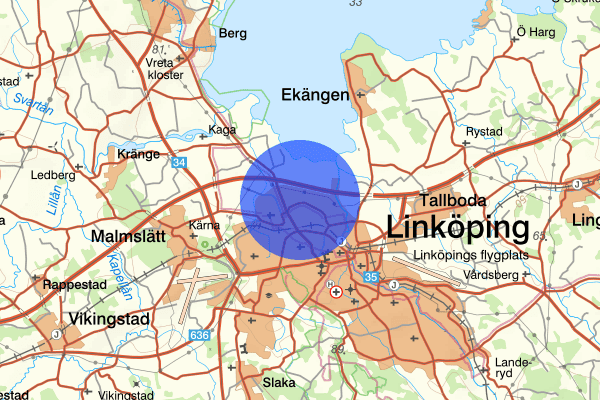 Tornby 25 augusti 16.37, Trafikolycka, Linköping