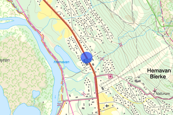Hemavan köpcentrum E12 26 augusti 11.39, Trafikolycka, Storuman