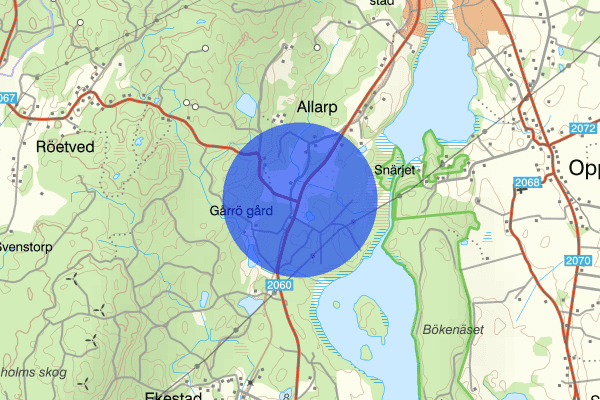 Gamla Allarpsvägen 27 augusti 06.23, Trafikolycka, Kristianstad