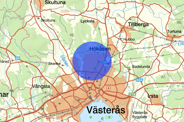 Norra Gryta 27 augusti 14.48, Försvunnen person, Västerås