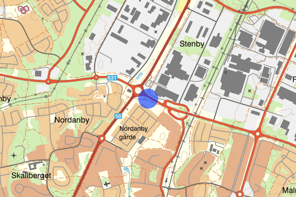 Norrleden 27 augusti 17.14, Trafikolycka, personskada, Västerås
