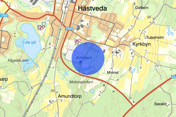 Kolbergavägen 28 augusti 14.40, Brand, Hässleholm