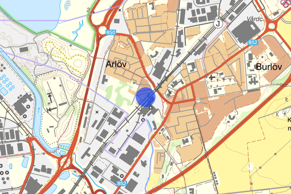 Järnvägsgatan 29 augusti 01.48, Trafikolycka, Helsingborg
