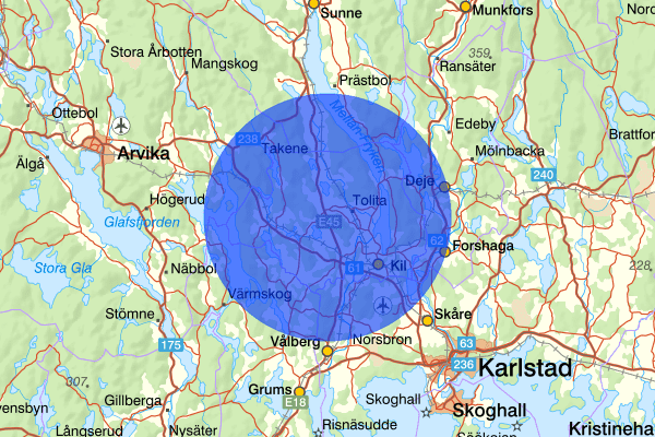  31 augusti 03.31, Försvunnen person, Kil