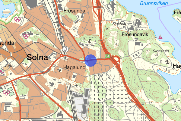 Frösundaleden 1 september 17.26, Trafikolycka, singel, Solna