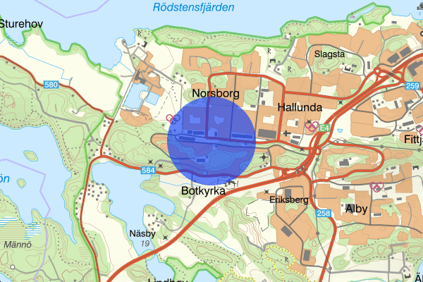 Norsborg 1 september 16.57, Trafikolycka, smitning från, Botkyrka