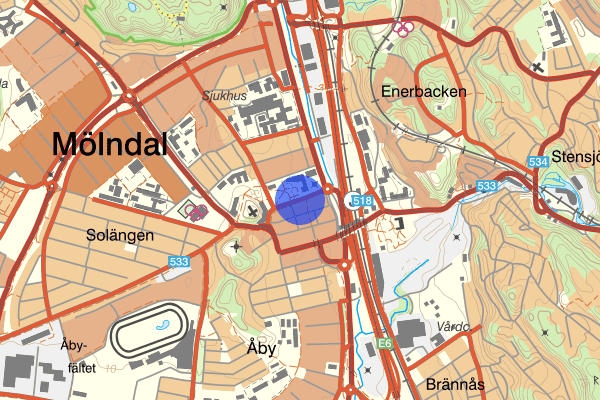 Tempelgatan 3 september 11.37, Trafikolycka, Mölndal