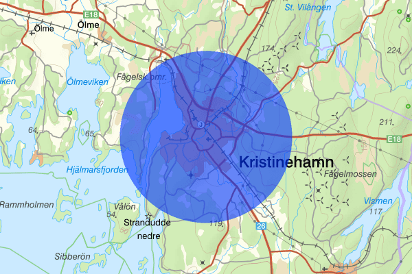 Kristinehamn 3 september 19.47, Lagen om hundar och katter , Kristinehamn