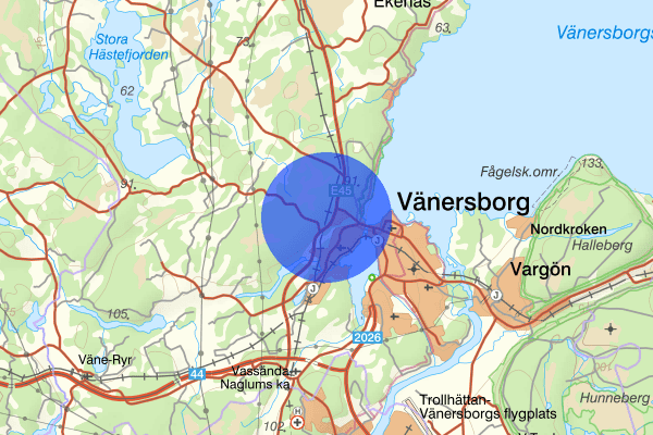 Kristinelund 3 september 21.40, Försvunnen person, Vänersborg