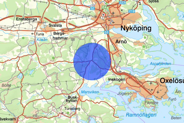 Bränn-Ekeby 4 september 21.59, Trafikolycka, Nyköping