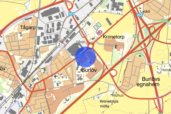Kornvägen 4 september 22.53, Rattfylleri, Burlöv