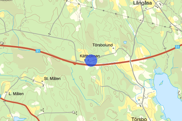 Kättholmen 5 september 13.38, Trafikolycka, singel, Nässjö