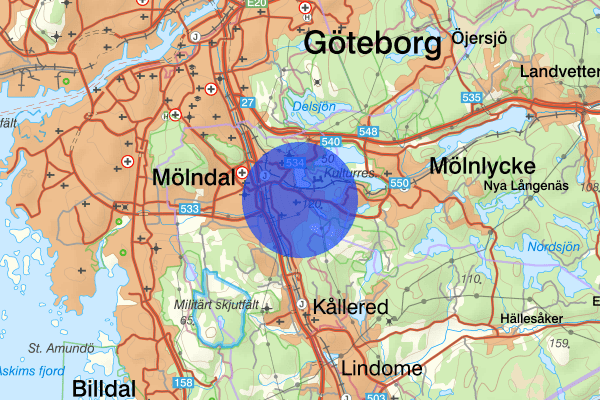 Kikås 6 september 18.31, Försvunnen person, Mölndal
